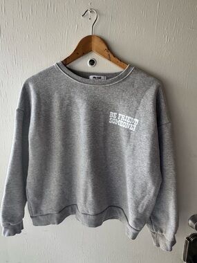 My Call Peanuts Grey Crewneck Sweatshirt